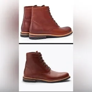 ?NWT?Nisolo Men’s Andres All-Weather Water Resistant Boot - Brandy - Size 12.5 Nisolo | Shoes | Nwtnisolo Mens Andres Allweather Water  main image 2